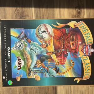 POSTERS MEMORABILIA MARLINS SEPTEMBER 30 1997 FIRST GAME DIVISION SERIES